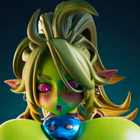 Statue Goblin Girl Big Boobs | Monster Girl Fan art par Officer Rhu SFW,NSFW,Futa 3d printed statue,3d printed,3d printed figure,Goblin Girl Statue,Monster Girl Statue,nsfw statue,futa statue,futa figurines,futanari figurines,futanari statue