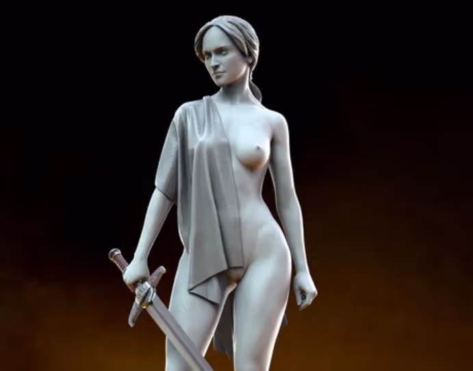 Statue Lady Cassandra NSFW | Fantasy Universe Fan art par Ritual Casting NSFW 3d printed statue,3d printed,nsfw statue,3d printed figure,Lady Cassandra Statue,Fantasy Universe Statue