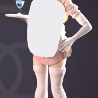 Maid Girl Futa Statue | Original Fan Art by FutaFantasy Futa 3d printed statue,3d printed,nsfw statue,3d printed figure,Maid Girl Statue,futa statue,futa figurines,futanari figurines,futanari statue,original statue